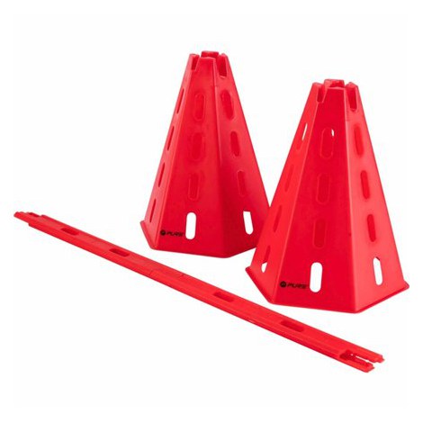 Pure2Improve | Triangle Cone with Bar | Red
